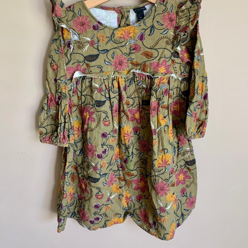Girls Linen Dress